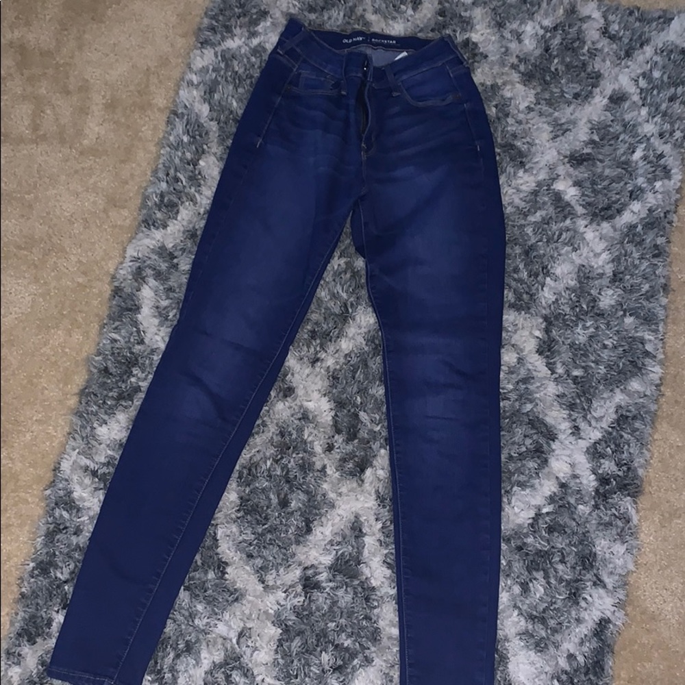 Tall Skinny Blue Jeans